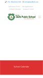 Mobile Screenshot of dpsdholi.com